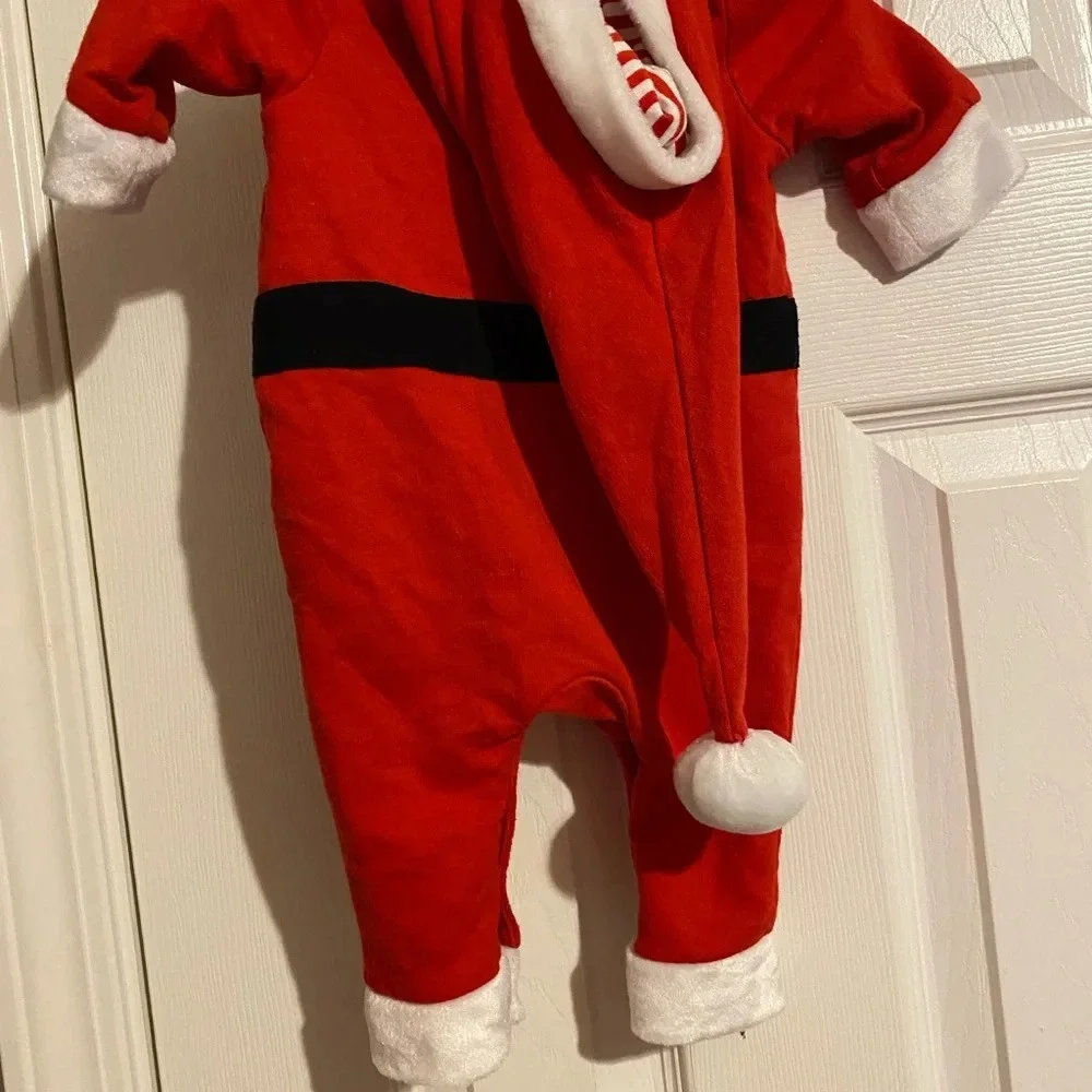 Cat and Jack Hooded Santa Outfit